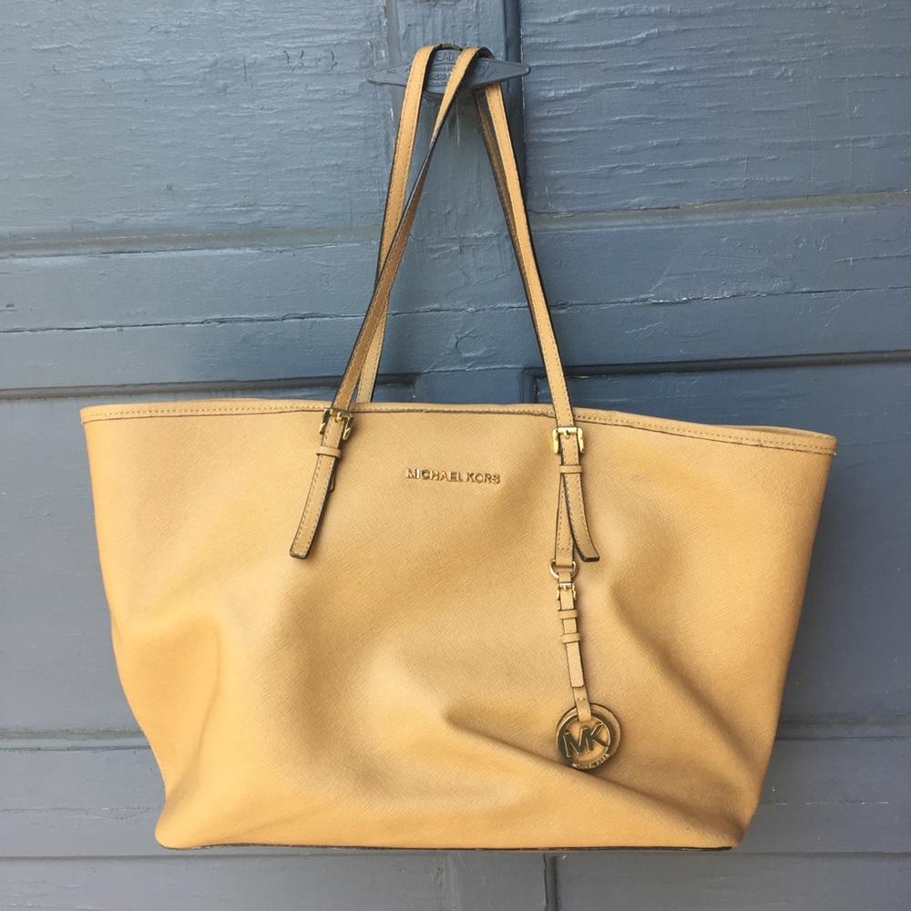Michael Kors Large Tan Tote Bag
